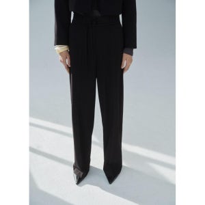 MANGO WOMAN 바지 CAGLIARI Black 87034803