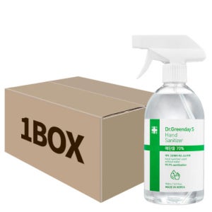 닥터 그린데이 에스 손소독제 스프레이 500mlX20개