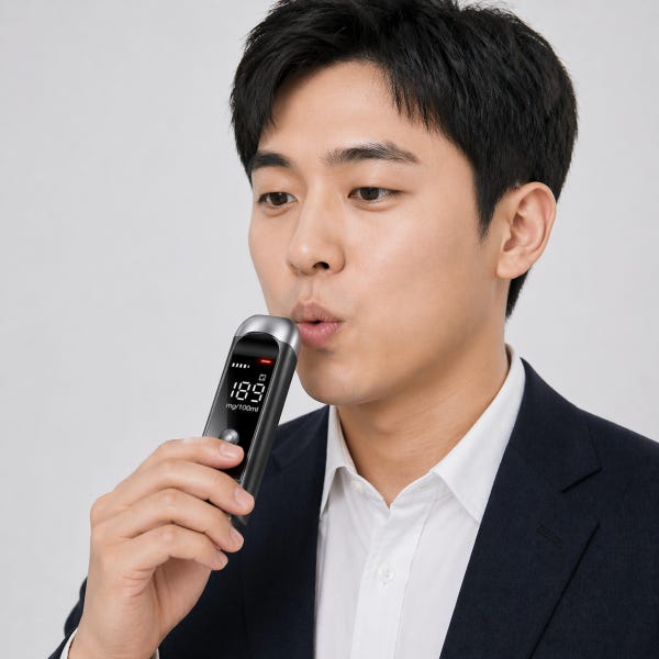 음주측정기 비접촉 경찰 고성능 알콜 측정기 휴대용 알콜 감지기