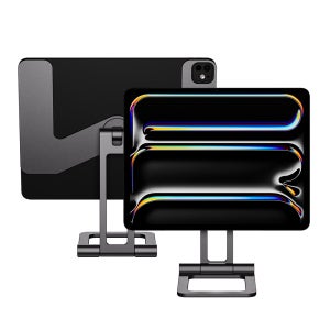 니케 아이패드 마그네틱 거치대 초경량 휴대용 Magsnap Air SE 스페이스그레이, 아이패드 프로 27.9cm(11인치) M4 7세대