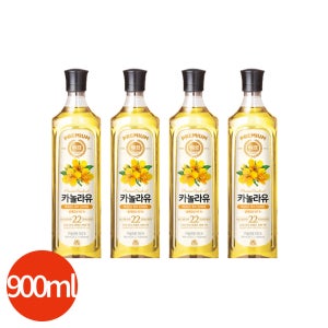 해표 카놀라유 900ml x 4개