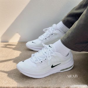 [국내매장판] 나이키 에어맥스 엑시스 발편한 신발 런닝화 헬스화 헬스장 커플 운동화 화이트