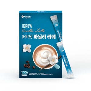 맥널티 아이브루 바닐라 라떼 12g 100개입