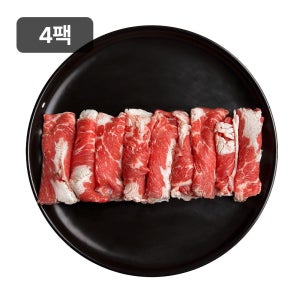 수입산 소고기 차돌박이 구이 샤브샤브고기 숙주찜 차돌양지 800g, 1개
