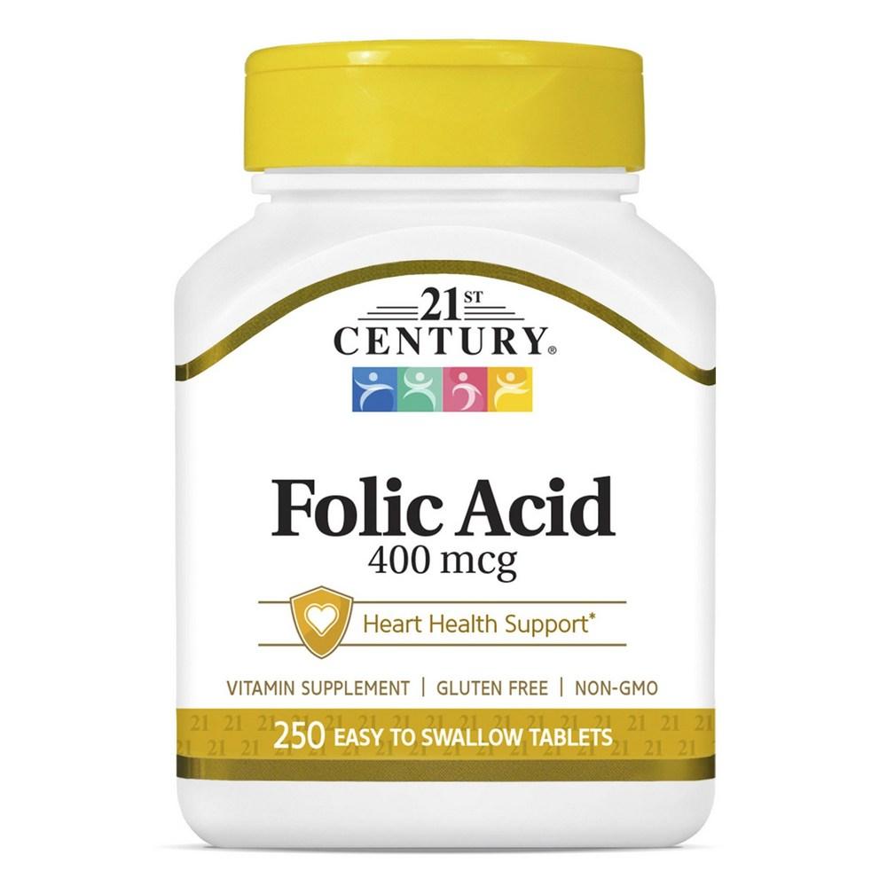 21st 센트리 스왈로우 400mcg 투 <b>이지</b> <b>엽산</b> 250정