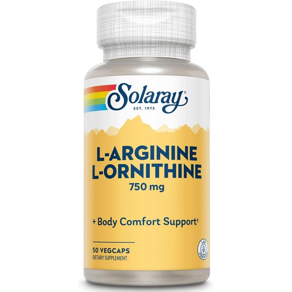 솔라레이 엘 L오르니틴 <b>아르기닌</b> 750mg 50개입 50정
