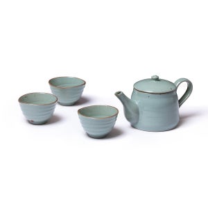 이도도자기 청연 다기세트 4P