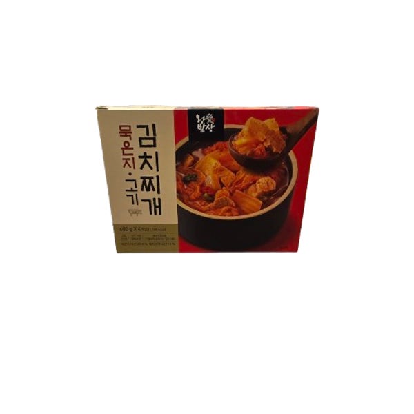 코스트코 왕애밥상 묵은지 고기김치찌개 600G x 4 아이스박스포장