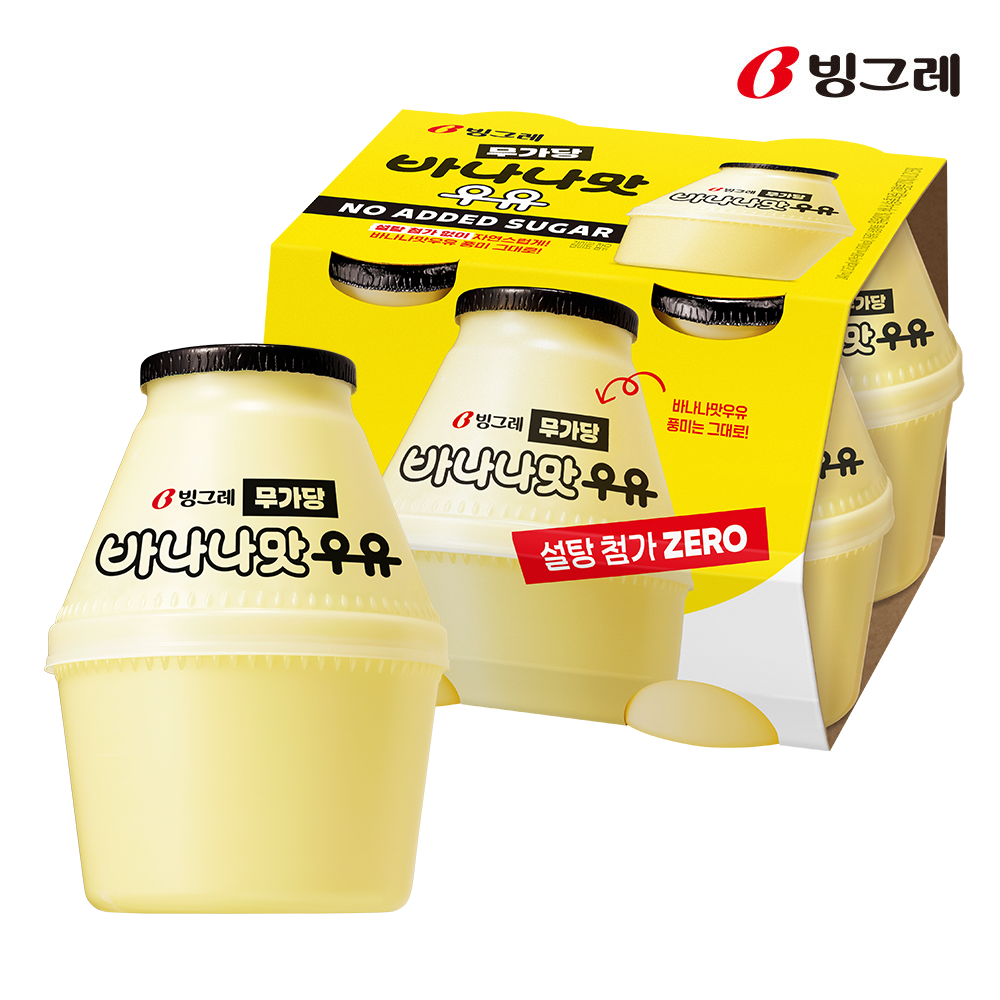 단지우유 무가당 바나나맛우유