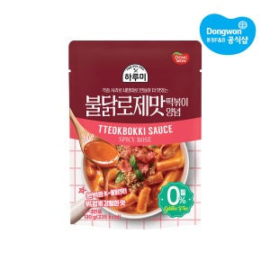 동원 하루미 불닭로제맛 떡볶이양념 130g 간편양념