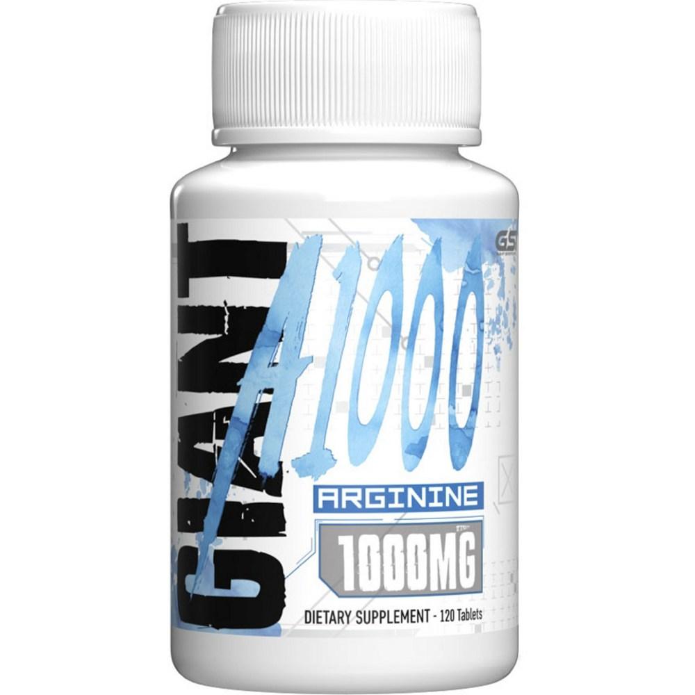 자이언트스포츠 자이언트 A1000 <b>아르기닌</b> 엘 1000mg 120정