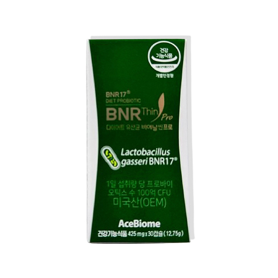 비에날씬 BNR17 비엔날씬 유산균 BMR17 김희선 <b>다이어트 유산균</b> 냉장배송 425mg x 30캡슐 1상자