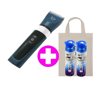 [리케이] X7날 X7 방수 클리퍼 전문가용 방수가능 무선 충전 에코백+리케이크리너2개 행사