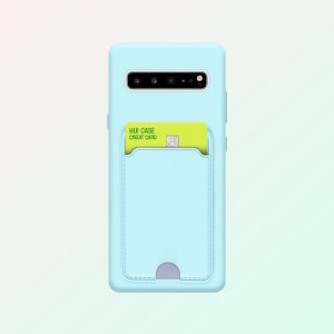 갤럭시 카드수납 컬러 젤리케이스 S10 5G