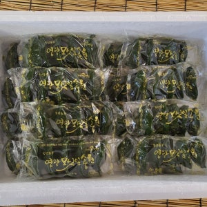 [생산자판매] 산머루마을 찐모시송편 80개 모시송편 모시떡 이벤트상품