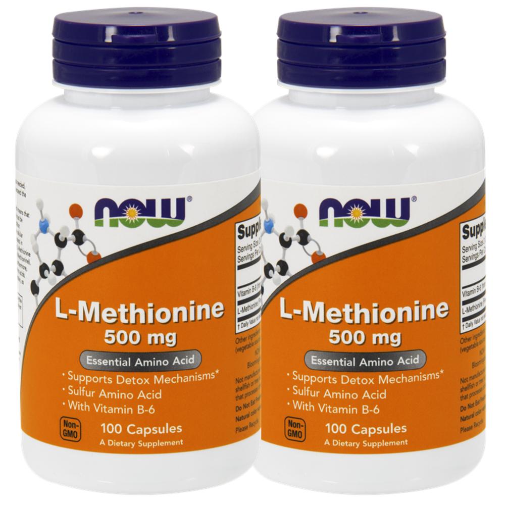 나우푸드 L<b>메티오닌</b> 500mg 100정 2개