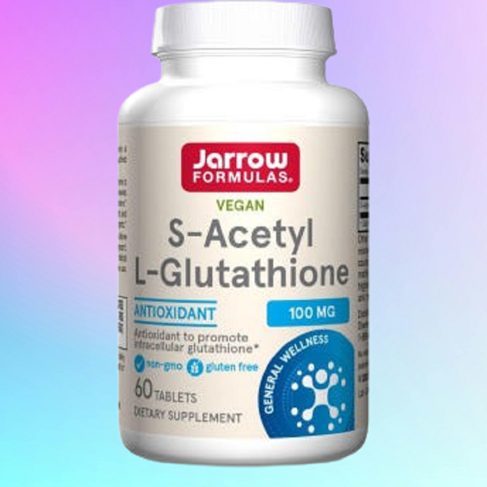 Jarrow 재로우 자로우 S<b>아세틸 L</b>글루타시온 <b>글루타치온</b> 글루타티온 <b>100mg</b> 60개입