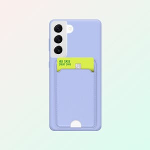 갤럭시 카드수납 컬러 젤리케이스 S22+