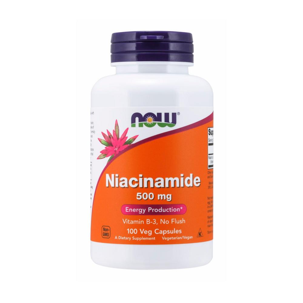나우푸드 <b>나이아신아마이드 500mg</b> 100정