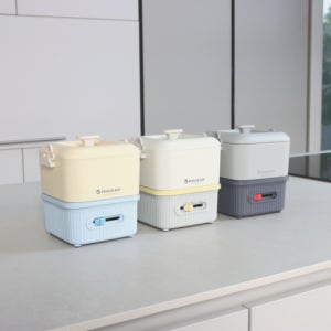 멀티쿠커 미니 이볼브팟 자취생 필수품 여행용 전기 냄비 포트 차박 캠핑