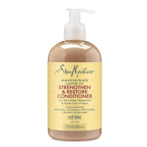 SheaMoisture 시어모이스처 자메이칸 블랙 캐스터 오일 컨디셔너, 384ml