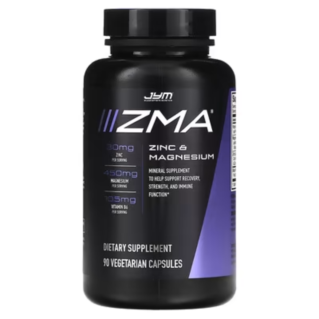 <b>JYM Supplement Science</b> ZMA 아연 및 마그네슘 90 야채 캡슐