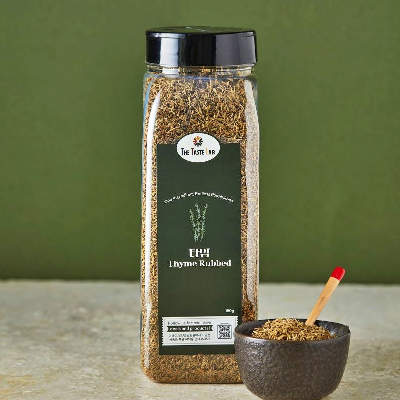 The Taste Lab Thyme Whole 180g Herb Powder Thyme Leaf Spice
