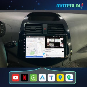 스파크 안드로이드 올인원 매립형 카플레이 M350 M300 09-15 디럭스 오디오호환