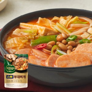 비비고 국물요리 스팸 부대찌개, 460g, 18개