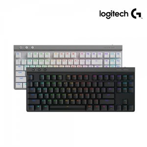 로지텍코리아 G515 LIGHTSPEED TKL 정품 화이트 리니어 무선 게이밍 키보드