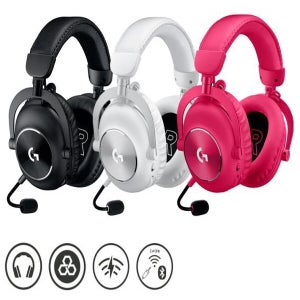 로지텍코리아 PRO X 2 LIGHTSPEED 게이밍헤드셋 정품 마젠타