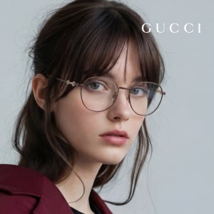 구찌 명품 안경테 GG1336O 002 라운드 메탈 여자 남자 안경
