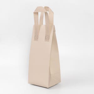 [SI] 손잡이 보냉 가방 베이지 1호 일회용 보냉백 보온 배달 고급 포장 300개