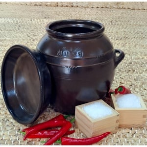 하나토기 무공해 숨쉬는 항아리 옹기 단지 된장 고추장 매실독