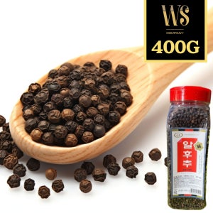 [맛보장 품질보장] 순 알후추 400g [ 플라스틱통포장 통후추 후추 잡내제거 ]