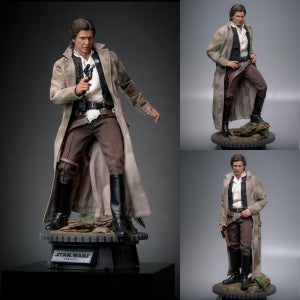 핫토이즈 스타워즈 에피소드 6 제다이의 귀환 한 솔로 피규어