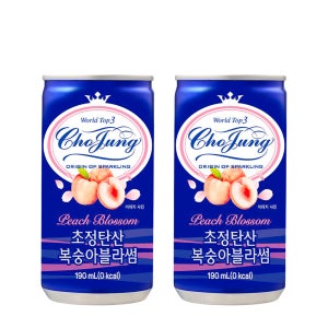 일화 초정탄산 복숭아블라썸, 190ml, 30개