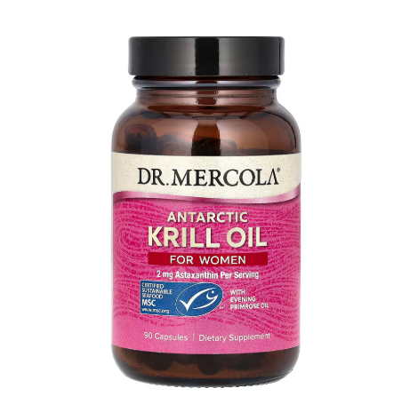 닥터머콜라 남극 <b>크릴 오일 포 우먼</b> 달맞이꽃 오일 캡슐 90정 감마 리놀렌산