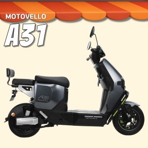 모토벨로 A31 고출력 전기 전동스쿠터 1984W 60V 26Ah