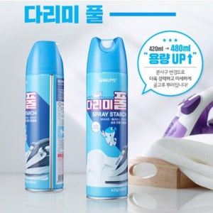 말표 스프레이 만능 다리미풀 정전기방지 480ml