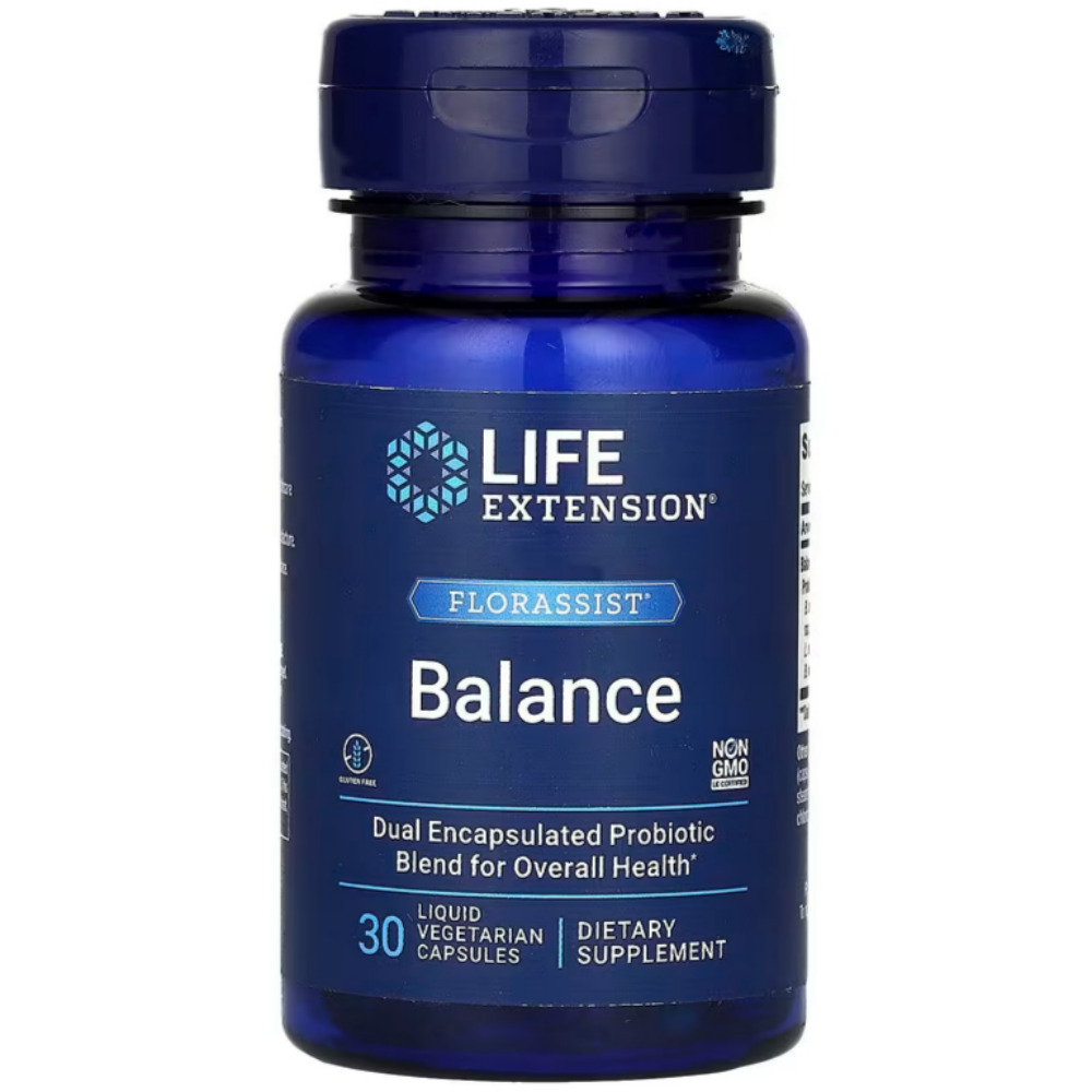 Life Extension <b>FLORASSIST Balance</b> 플로라시스트 밸런스 30정