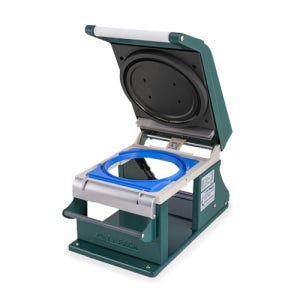 TR-210T수동 실링기 210파이 원형몰드장착 식품포장기