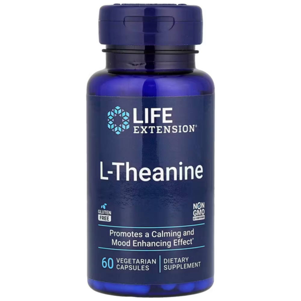 Life Extension L-<b>Theanine</b> <b>테아닌</b> 100mg 60정