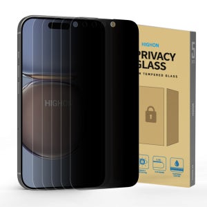 하이온 아이폰16E P글라스 사생활보호 강화유리 액정보호 필름 5매