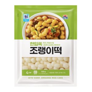 대림선 한입쏙 조랭이떡 500g x 12개