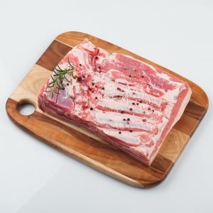 고기중독 삼겹살 2kg 통삼겹 냉삼 목전지 구이용 냉동 수입