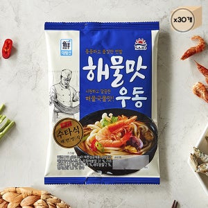 사조 대림선 해물맛우동 212gX30개 1Box 대용량 (행사)