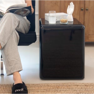 무소음 레트로 미니 30L 원룸 1인 큐브 냉장고 WC-30C 윈세프 술장고