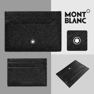 몽블랑 카드지갑 남자 명품 지갑 명함 케이스 카드홀더 슬롯 130324