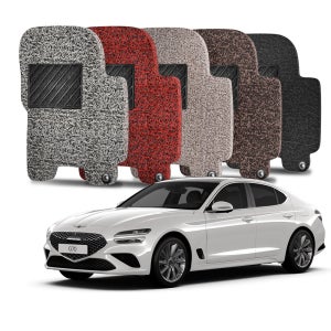 리파인드 확장형 코일매트 카매트 1열+2열 제네시스 더뉴G70 2륜